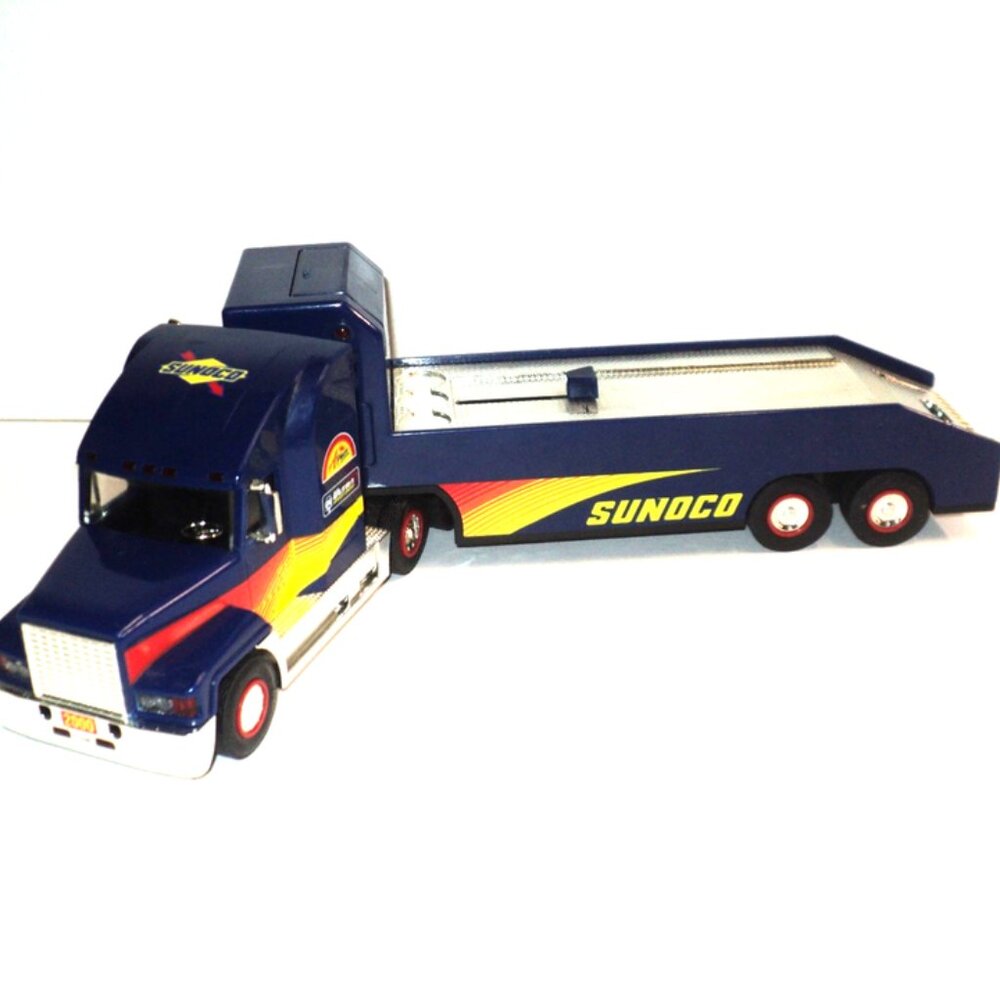 Sunoco Pro-Stock Transporter Semi-Truck & Trailer 2000 Collector's Edition 15" L
